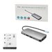 I-TEC USB-C Metal Nano Dock 3xDisplay+PD
