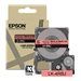EPSON Matte Tape Red/Black 12mm 8m