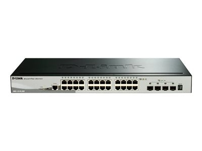 D-LINK 28-Port Smart Stack Switch 4x 10G