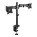 NEOMOUNTS Flat Desk Mount 2 screens Blk