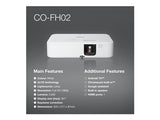 EPSON CO-FH02 Projector 3LCD 1080p