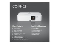 EPSON CO-FH02 Projector 3LCD 1080p
