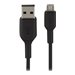 BELKIN Câble MicroUSB vers USBA 1m noir