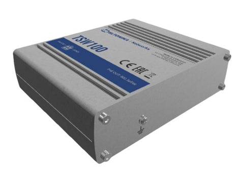 TELTONIKA NETWORKS TSW100 Unmanaged PoE+ Gigabit ethernet switch