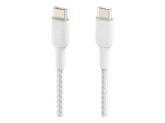 BELKIN BOOST CHARGE USB-C to USB-C Cable Braided 0.15m White