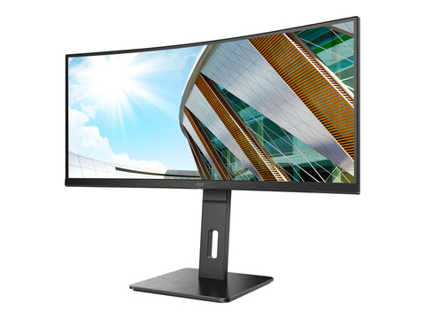 AOC CU34P2A 34p VA Curved 3440x1440 H/A 150MM 100hz FreeSync Premium ULTRAWIDE USB HUB SPEAKERS DPx1 HDMIx2 VESA 100x100 PRO LINE