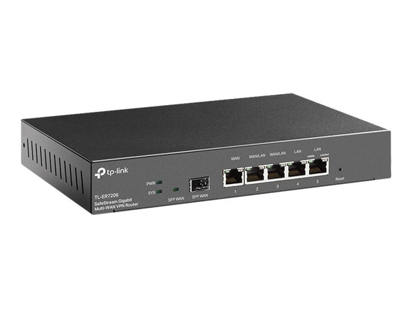 TP-LINK ER7206 Multi-WAN Gigabit VPN Router SFP WAN 2xWAN/LAN 2xLAN RJ45 ports Omada SDN