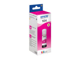 EPSON 1LB 104 EcoTank Magenta ink bottle