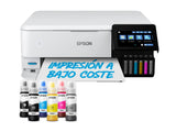 EPSON EcoTank ET-8500 MFP colour ink-jet refillable A4 16ppm print USB LAN USB host Wi-Fi white