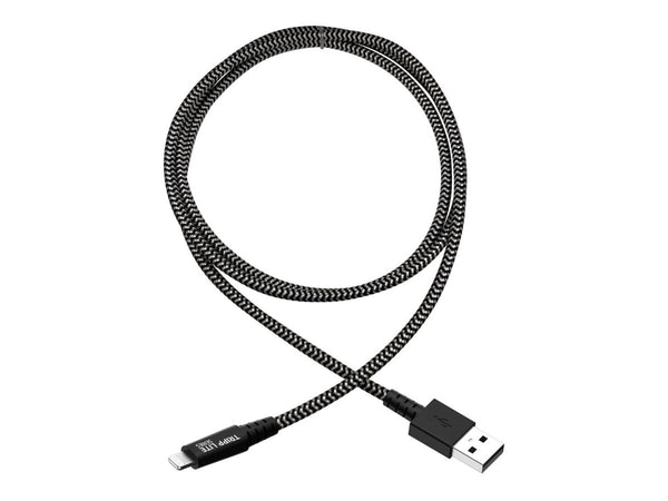 EATON TRIPPLITE Heavy-Duty USB-A to Lightning Sync/Charge Cable MFi Certified - M/M USB 2.0 3ft. 0.91m