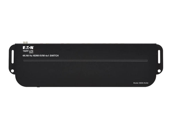 EATON TRIPPLITE 4-Port HDMI/USB KVM Switch 4K 60Hz HDR HDCP 2.2 IR USB Sharing