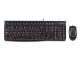 LOGITECH MK120 Pack clavier souris filaire FR
