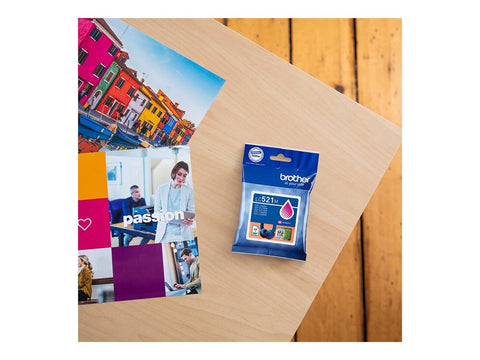 BROTHER Magenta ink cartridge yield up to 500 pages