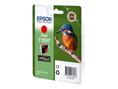 EPSON 5LB T1597 ink cartridge red standard capacity 1-pack blister without alarm Stylus Photo R2000