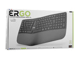 TNB ERGO - Clavier ergonomique sans fil rechargeable Bluetooth + 2.4GHz (FR)