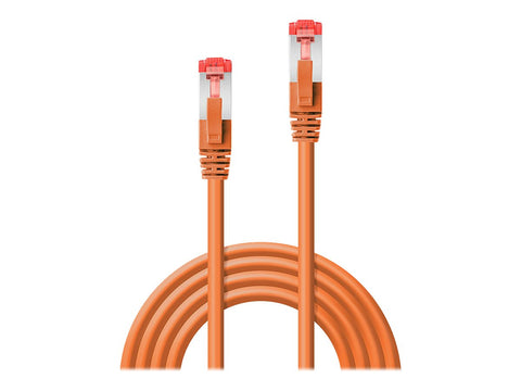 LINDY Cat.6 S/FTP Cable orange 1m Patchcable