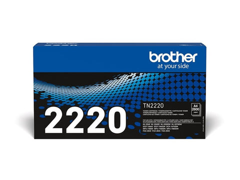 BROTHER TN-2220 toner noir haute capacité 2.600 pages pack de 1