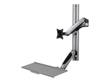 EATON TRIPPLITE Adjustable-Height Wall-Mount Sit-Stand Workstation Single-Display