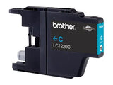 BROTHER LC-1220 cartouche d encre cyan capacité standard 300 pages pack de 1