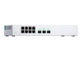 QNAP QSW-308S Eight 1GbE NBASE-T Ports Three 10GbE SFP+ Unmanage Switch
