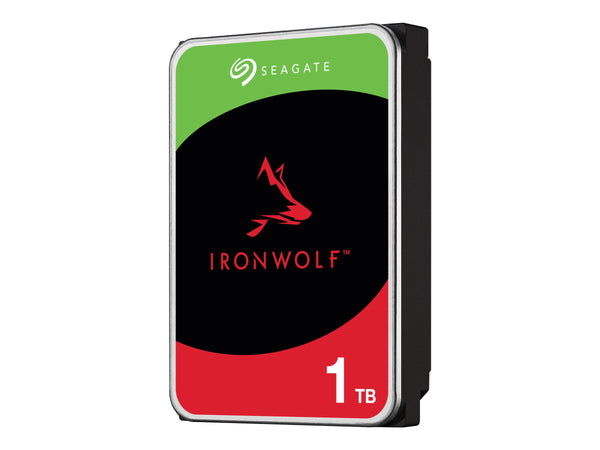 SEAGATE NAS HDD 1To IronWolf 5400rpm 6Gb/s SATA 256Mo cache 3.5p