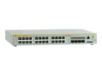 ALLIED L2+ managed switch 24x 10/100/1000Mbps 4x SFP uplink slots (P)