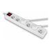 LINDY Mains 6 way gang socket switch FR