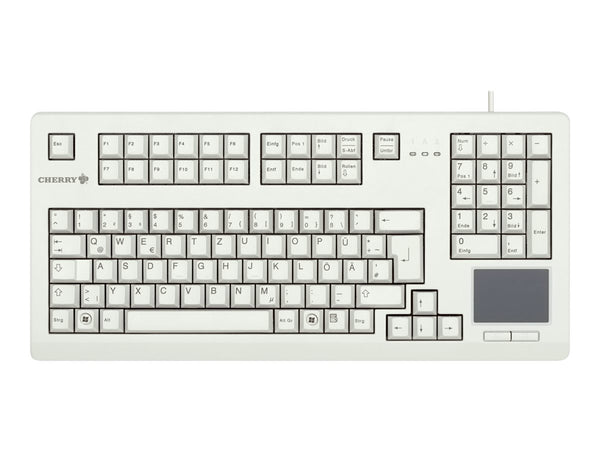 CHERRY Touchboard Keyboard USB Grey (US) US-engl. with EURO-Symbol