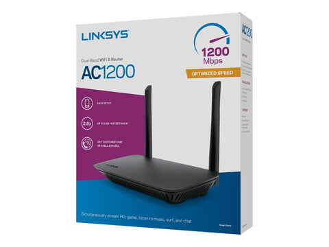 LINKSYS E5400 WIFI ROUTER AC1200 MU-MIMO
