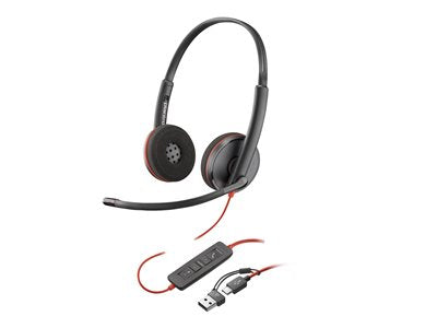 HP Poly BW 3220 Stereo USB-C HS +USB-C/A