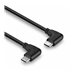 LINDY 0.5m USB 2.0 Type C Cable 2 x 90