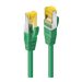 LINDY 0.3m RJ45 S/FTP LSZH Cable Green