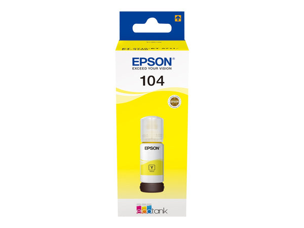 EPSON 1LB 104 EcoTank Yellow ink bottle