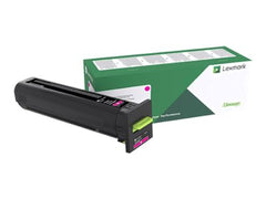 LEXMARK CX825 CX860 Cartouche de toner Return Programme très haute capacité Magenta 22K