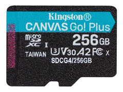 KINGSTON 256Go microSDXC Canvas w/o ADP