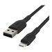BELKIN Câble tressé Lightning USBA 3m