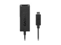 LENOVO USB-C to Ethernet Adapter - Adaptateur réseau - USB-C - Gigabit Ethernet x 1 - noir