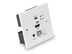 LINDY 150m HDMI and TypeC HDBT UK KVM