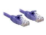 LINDY Cat.6 U/UTP Cable Purple 5m Colour Code ANSI/TIA 568C