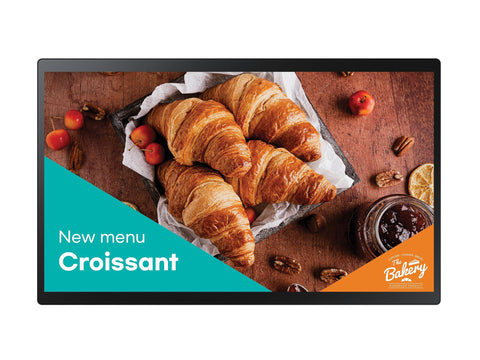 SAMSUNG QM24C-T 23.8p Touch FHD 1920x1080 16:9 250 Without Glass 16/7 Dalle Mate SSSP 10.0 TIZEN 7.0 HP 5W 3years