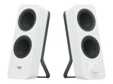 LOGITECH Z207 Speakers for PC 2.0-channel wireless Bluetooth 5 Watt Total white