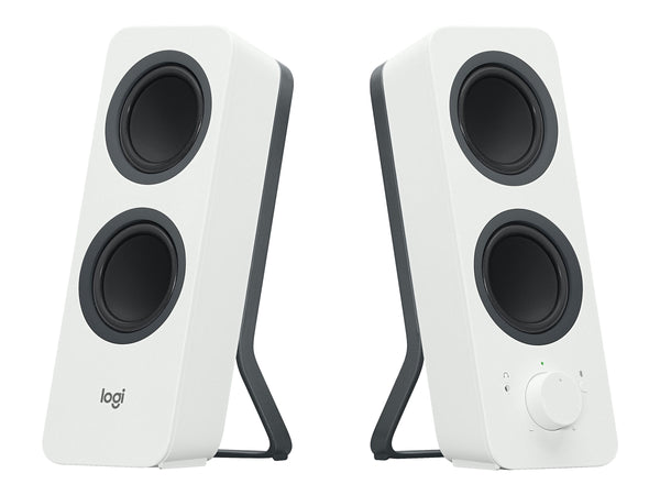 LOGITECH Z207 Speakers for PC 2.0-channel wireless Bluetooth 5 Watt Total white