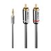 LINDY Audio Cable 3.5mm-RCA 2m