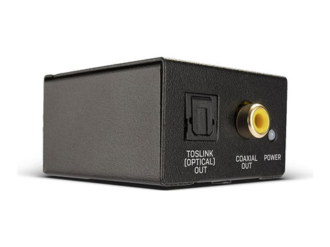 LINDY Phono to TosLink Optical & Coaxi Convert analogue audio to a digital audio signal