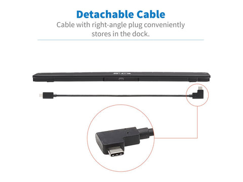 EATON TRIPPLITE USB-C Dock Triple Display 4K HDMI & DP VGA USB 3.2 Gen 1 USB-A/C Hub GbE 100W PD Charging