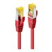 LINDY Patchcable S/FTP LSOH red 1m
