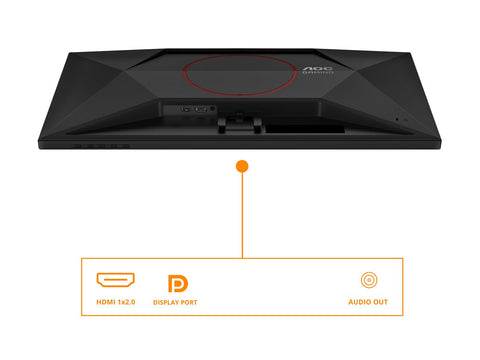 AOC 27G42E 27p Gaming Monitor 180Hz 1920x1080 1ms HDMI DP Black