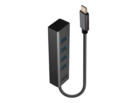 LINDY 4 Port USB 3.2 Type C Hub