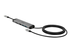 LINDY USB 3.2 Type C Laptop Micro Dock with 1.4m USB PD Charging Cable