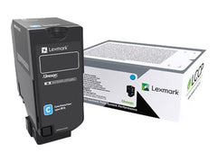 LEXMARK CS720 Cartouche de toner capacité standard Cyan 7K